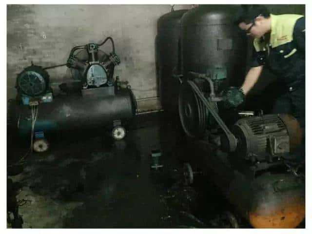 用戶以前的舊空壓機