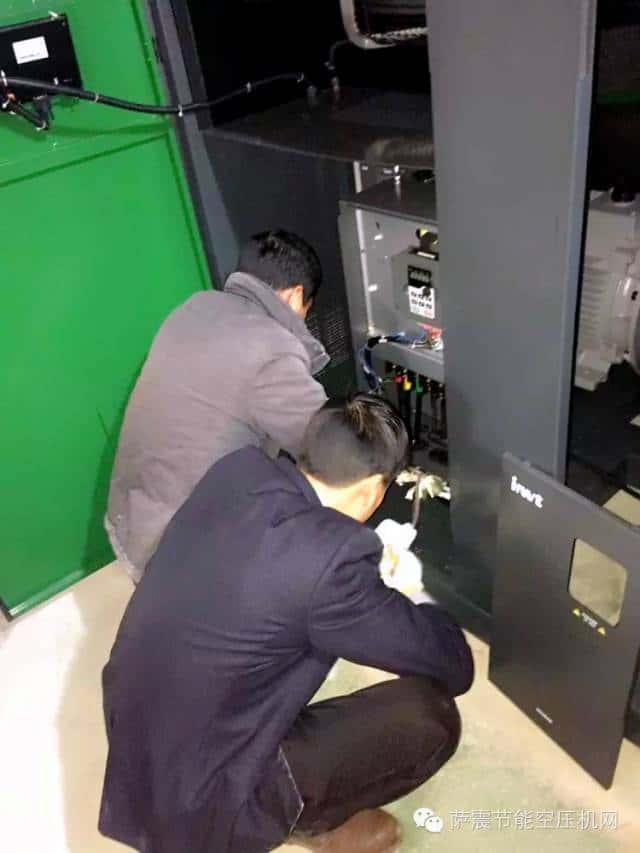 薩震節(jié)能空壓機(jī)安裝